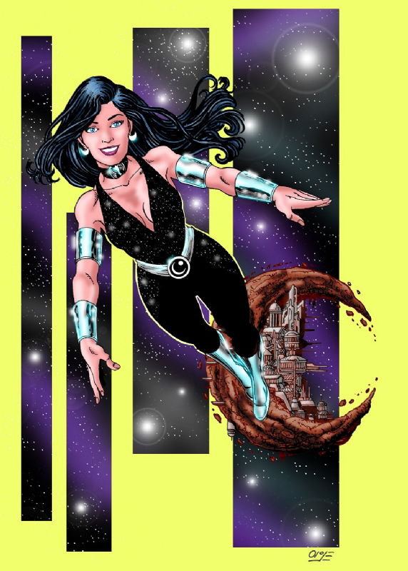 Donna Troy In Alex Garcias Titans Comic Art Gallery Room 6152